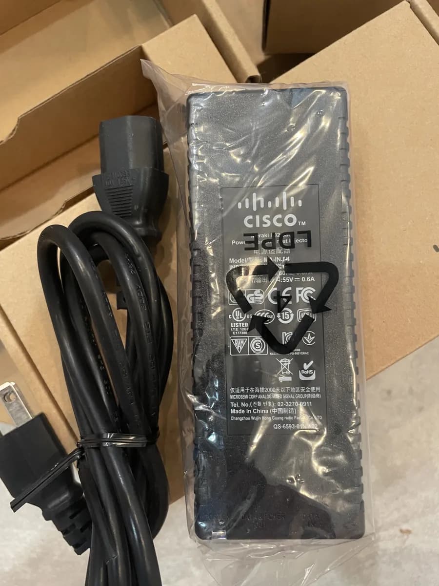 Cisco Meraki MA-INJ-4 PoE Injector thumbnail 3