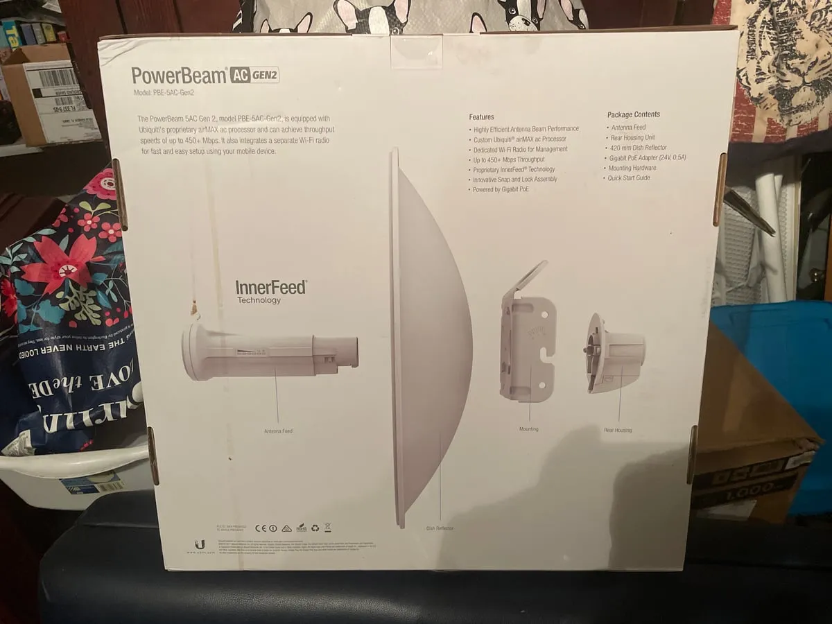 Ubiquiti PowerBeam AC Gen2 thumbnail 2