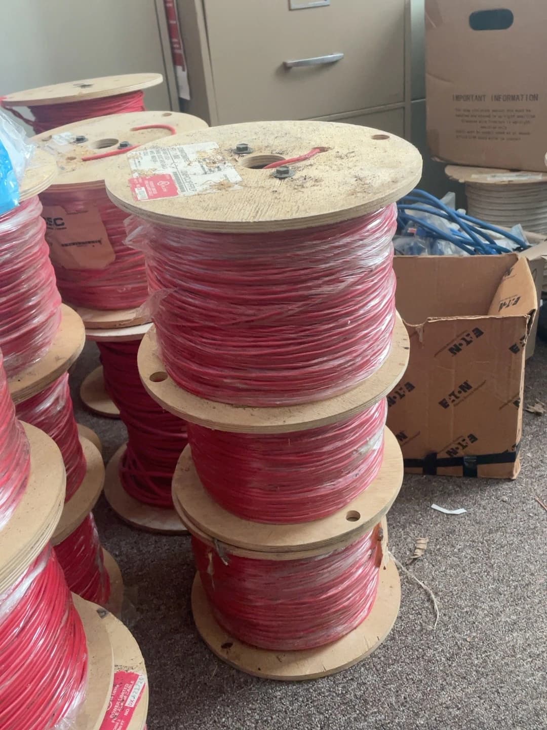 2288AT2M/RED Fire-Alarm Cable - Red 22/2 Braided Shield
